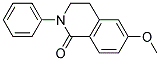 6-METHOXY-2-PHENYL-3,4-DIHYDRO-2H-ISOQUINOLIN-1-ONE Struktur