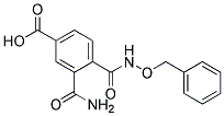 N-BENZYLOXYL-4-CARBOXYPHTHALAMIDE Struktur