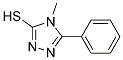 4-METHYL-5-PHENYL-1,2,4-TRIAZOLE-3-THIOL Struktur