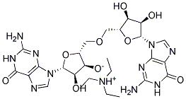 GUANOSYL GUANOSINE TRIETHYLAMMONIUM SALT Struktur