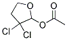 3,3-DICHLOROTETRAHYDROFURAN-2-YL ACETATE, TECH Struktur