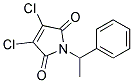 3,4-DICHLORO-1-(1-PHENYLETHYL)-2,5-DIHYDRO-1H-PYRROLE-2,5-DIONE, TECH Struktur