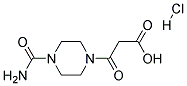 3-(4-CARBAMOYL-PIPERAZIN-1-YL)-3-OXO-PROPIONICACID HYDROCHLORIDE Struktur