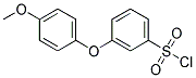 [3-(4-METHOXYPHENOXY)PHENYL]SULPHONYL CHLORIDE Struktur