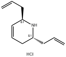 (2S,6S)-2,6-DIALLYL-1,2,3,6-TETRAHYDROPYRIDINE HYDROCHLORIDE Struktur