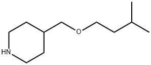 4-[(ISOPENTYLOXY)METHYL]PIPERIDINE Struktur