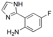 4-FLUORO-2-(1H-IMIDAZOL-2-YL)-PHENYLAMINE Struktur