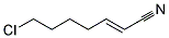 7-CHLORO-HEPT-2-ENENITRILE Struktur