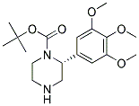 (R)-2-(3,4,5-TRIMETHOXY-PHENYL)-PIPERAZINE-1-CARBOXYLIC ACID TERT-BUTYL ESTER Struktur