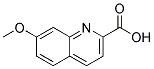 7-METHOXY-QUINOLINE-2-CARBOXYLIC ACID Struktur