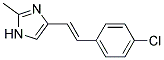 4-[2-(4-CHLORO-PHENYL)-VINYL]-2-METHYL-IMIDAZOLE