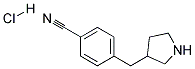 3-(4-CYANOBENZYL) PYRROLIDINE HCL Struktur