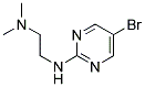 N'-(5-BROMOPYRIMIDIN-2-YL)-N,N-DIMETHYLETHANE-1,2-DIAMINE Struktur