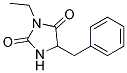 5-BENZYL-3-ETHYL-IMIDAZOLIDINE-2,4-DIONE Struktur