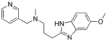 3-(5-METHOXY-1H-BENZIMIDAZOL-2-YL)-N-METHYL-N-(PYRIDIN-3-YLMETHYL)PROPAN-1-AMINE Struktur