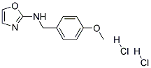 (4-METHOXY-BENZYL)-OXAZOL-2-YL-AMINE DIHYDROCHLORIDE Struktur