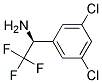 (S)-1-(3,5-DICHLORO-PHENYL)-2,2,2-TRIFLUORO-ETHYLAMINE Struktur