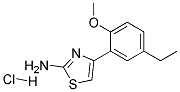 4-(5-ETHYL-2-METHOXYPHENYL)-1,3-THIAZOL-2-YLAMINE HYDROCHLORIDE Struktur