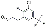 3-(3-CHLORO-2-FLUORO-5-TRIFLUOROMETHYL-PHENYL)-PROPIONALDEHYDE Struktur