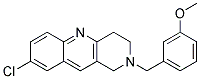 8-CHLORO-2-(3-METHOXYBENZYL)-1,2,3,4-TETRAHYDROBENZO[B]-1,6-NAPHTHYRIDINE Struktur