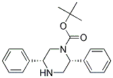 (2R,5R)-2,5-DIPHENYL-PIPERAZINE-1-CARBOXYLIC ACID TERT-BUTYL ESTER Struktur