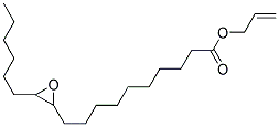 ALLYL-11,12-EPOXY STEARATE Struktur