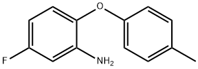 5-FLUORO-2-(4-METHYLPHENOXY)ANILINE Struktur