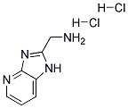 C-(1H-IMIDAZO[4,5-B]PYRIDIN-2-YL)-METHYLAMINE DIHYDROCHLORIDE Struktur