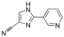 2-PYRIDIN-3-YL-1H-IMIDAZOLE-4-CARBONITRILE Struktur