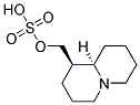 SULFURIC ACID MONO-[(1R,9AR)-1-(OCTAHYDRO-QUINOLIZIN-1-YL)METHYL] ESTER Struktur