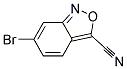 6-BROMOBENZO[C]ISOXAZOLE-3-CARBONITRILE Struktur