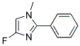 4-FLUORO-1-METHYL-2-PHENYL-1H-IMIDAZOLE Struktur