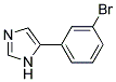 5-(3-BROMO-PHENYL)-1H-IMIDAZOLE Struktur