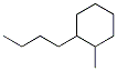 2-N-BUTYL-1-METHYL CYCLOHEXANE Struktur