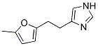 4-[2-(5-METHYL-FURAN-2-YL)-ETHYL]-1H-IMIDAZOLE Struktur