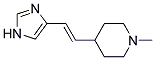 4-[2-(1H-IMIDAZOL-4-YL)-VINYL]-1-METHYL-PIPERIDINE Struktur