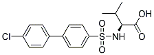 N-[(4'-CHLORO[1,1'-BIPHENYL]-4-YL)SULFONYL]VALINE Struktur