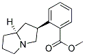 ((2S,7AS)-HEXAHYDRO-1H-PYRROLIZIN-2-YL)METHYL BENZOATE Struktur