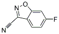 6-FLUOROBENZO[D]ISOXAZOLE-3-CARBONITRILE Struktur