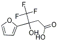 4,4,4-TRIFLUORO-3-(2-FURYL)-3-HYDROXYBUTANOIC ACID Struktur