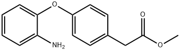 METHYL 2-[4-(2-AMINOPHENOXY)PHENYL]ACETATE Struktur