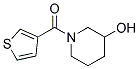 (3-HYDROXY-PIPERIDIN-1-YL)-THIOPHEN-3-YL-METHANONE Struktur