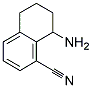 8-AMINO-5,6,7,8-TETRAHYDRONAPHTHALENE-1-CARBONITRILE Struktur