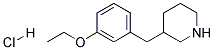 3-(3-ETHOXY-BENZYL)-PIPERIDINE HYDROCHLORIDE Struktur