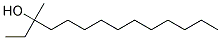 3-METHYL TETRADECANOL-3 Struktur