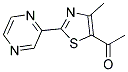 5-ACETYL-4-METHYL-2-(2-PYRAZINYL)THIAZOLE Struktur