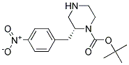 (R)-2-(4-NITRO-BENZYL)-PIPERAZINE-1-CARBOXYLIC ACID TERT-BUTYL ESTER Struktur