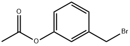 3-(BROMOMETHYL)PHENYL ACETATE Struktur