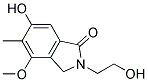 6-HYDROXY-2-(2-HYDROXY-ETHYL)-4-METHOXY-5-METHYL-2,3-DIHYDRO-ISOINDOL-1-ONE Struktur