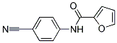 N-(4-CYANOPHENYL)-2-FURAMIDE Struktur